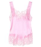 Givenchy Lace-trimmed Silk Camisole