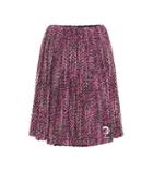 Prada Pleated Wool-blend Skirt