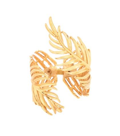 Oscar De La Renta Palm Leaf Bracelet