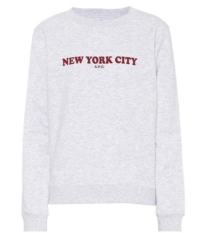 A.p.c. N.y.c. Fleece Sweatshirt