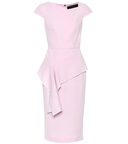 Roland Mouret Dandridge Wool Crêpe Dress