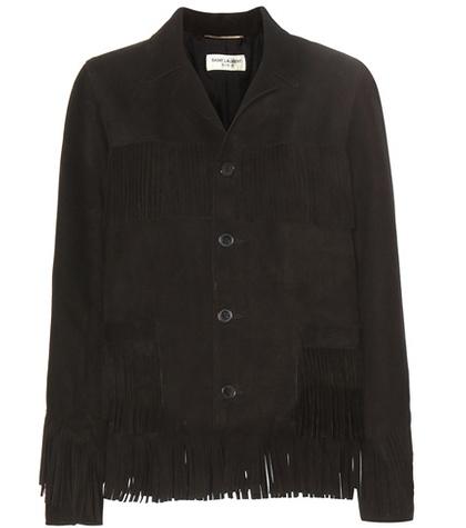Acne Studios Fringed Suede Jacket