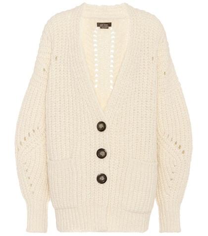 Isabel Marant Favian Wool And Alpaca Cardigan