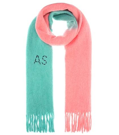 Ganni Kelow Alpaca-blend Scarf