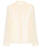 Chlo Silk And Lace Blouse