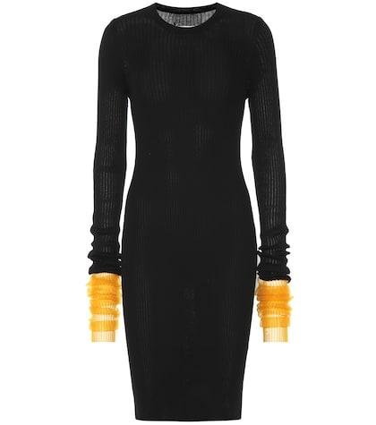 Tod's Ribbed Cotton-blend Dress