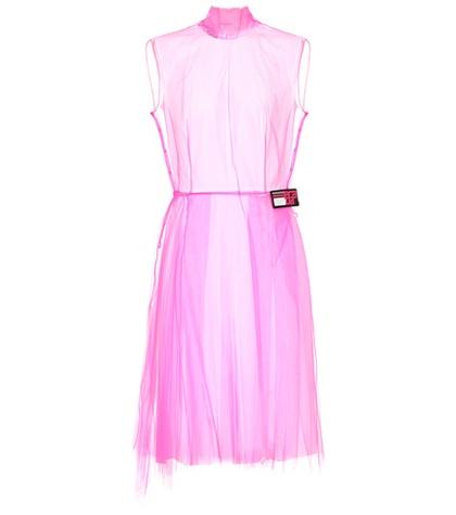Prada Sleeveless Tulle Dress