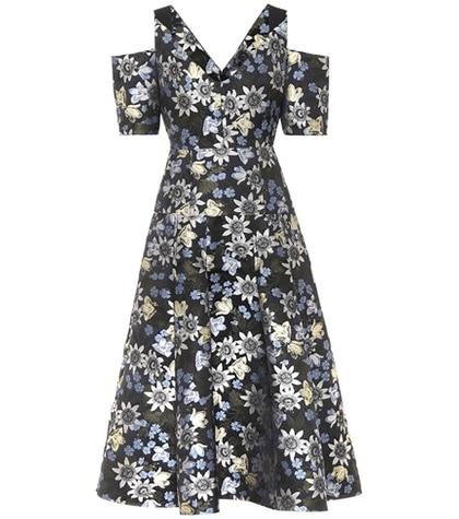 Erdem Yamal Jacquard Dress