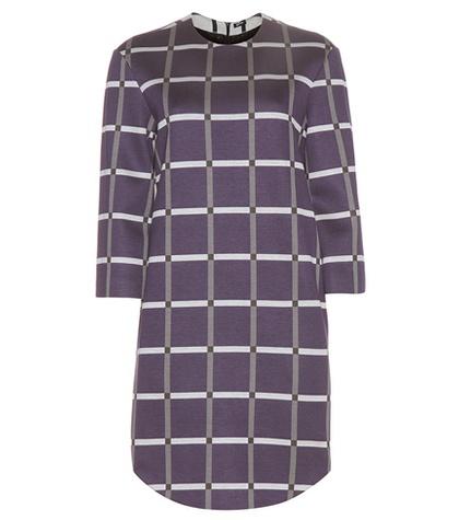 Jil Sander Navy Neoprene Dress