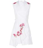 Carven Embroidered Cotton Dress