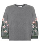 Redvalentino Garden Of Metamorphosis Wool-blend Sweater