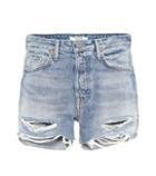 Ag Jeans Helena Distressed Denim Shorts