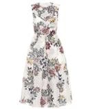 Gianvito Rossi Ailie Floral-printed Silk Dress