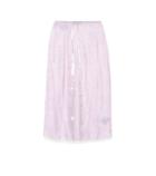 Prada Lace-trimmed Silk Charmeuse Skirt
