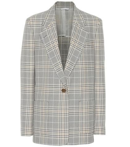Acne Studios Checked Cotton-blend Blazer