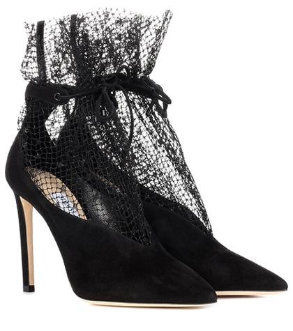 Nicholas Kirkwood Leanne 100 Suede Pumps