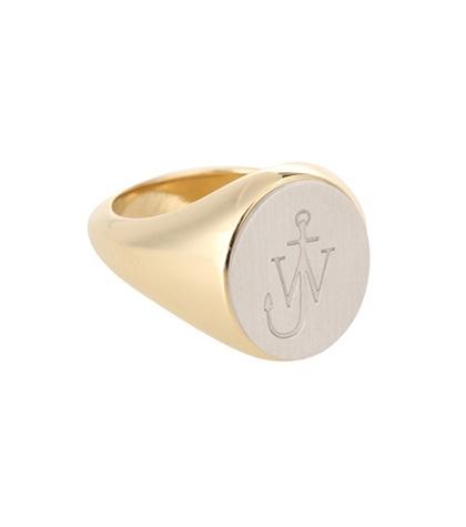 J.w.anderson Logo Signet Ring