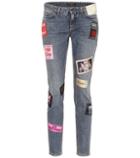 Dolce & Gabbana Cropped Mid-rise Skinny Jeans