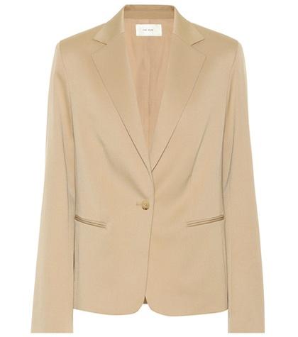 The Row Stretch Wool Blazer