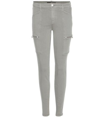J Brand Kassidy Mid-rise Skinny Cargo Trousers