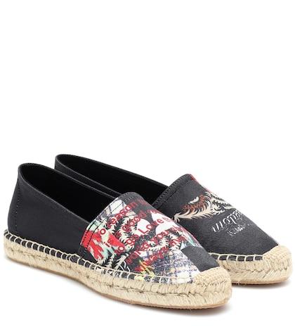 Isabel Marant Canaee Printed Canvas Espadrilles