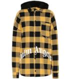 Palm Angels Logo Checked Cotton-blend Jacket