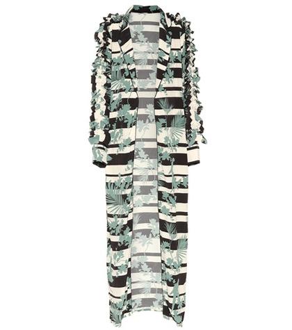 Johanna Ortiz Printed Silk Coat