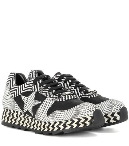 Stella Mccartney Mixed Print Macy Sneakers