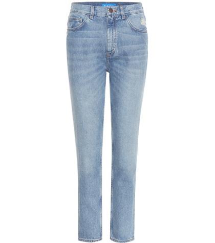 M.i.h Jeans Mimi Distressed High-rise Slim Jeans