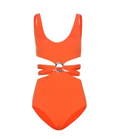 Coach Embellished Swimsuit