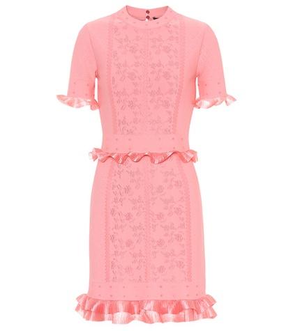 Alexander Mcqueen Jacquard Minidress