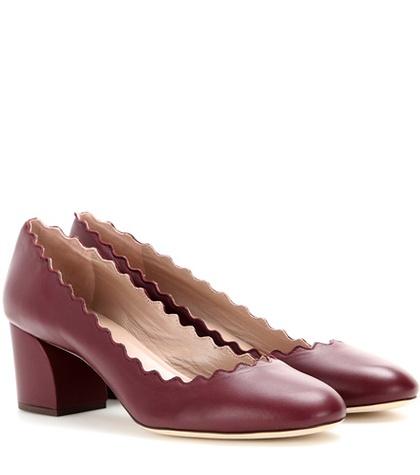 Chlo Lauren Leather Pumps