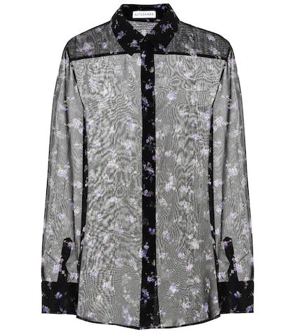 Altuzarra Chika Floral-printed Silk Blouse