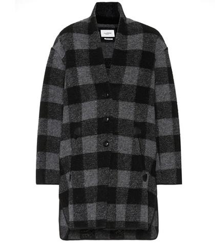 Isabel Marant, Toile Gino Collarless Wool Blend Coat