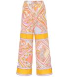 Emilio Pucci Beach Printed Cotton Pants