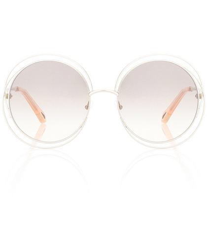 Valentino Carlina Round Sunglasses