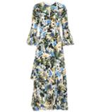Erdem Floral-printed Silk Dress