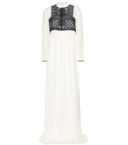 Giambattista Valli Embellished Silk Dress