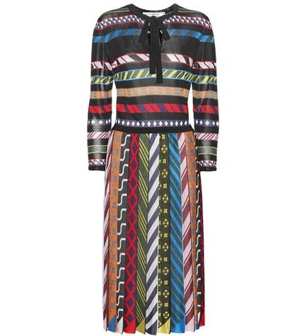 Mary Katrantzou Faye Pleated Dress