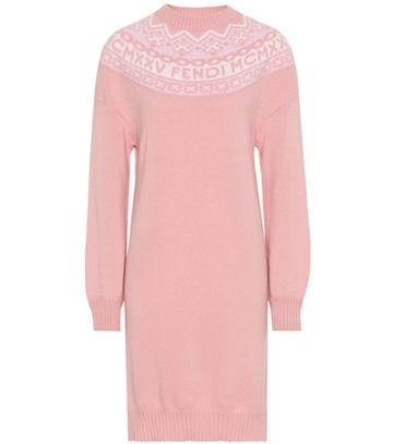 Fendi Exclusive To Mytheresa.com – Fair Isle Sweater Dress
