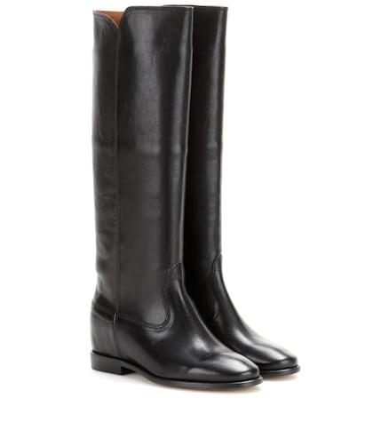 Isabel Marant Chess Leather Boots