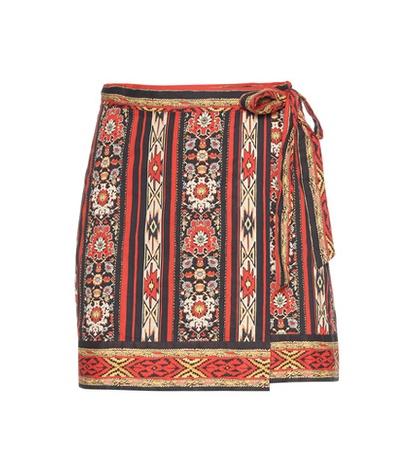 Isabel Marant, Toile Shelly Printed Cotton Wrap Skirt