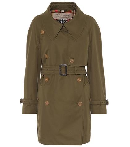Burberry Forgtingall Cotton Trench Coat