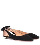 Gucci Deneuve Suede Ballet Flats