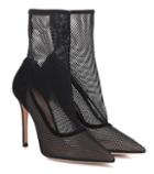 Gianvito Rossi Erin Mesh Ankle Boots