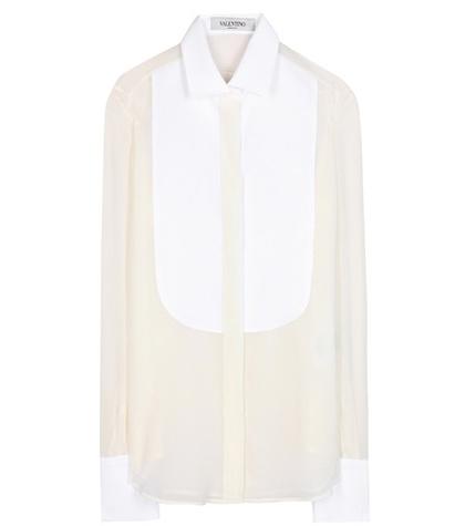 Alice + Olivia Silk Chiffon Shirt