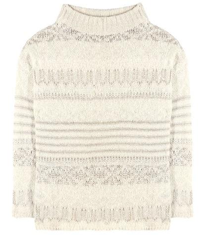 Polo Ralph Lauren Wool, Silk And Alpaca-blend Sweater