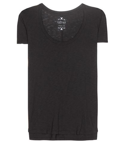 Velvet Lovelle Cotton-blend T-shirt
