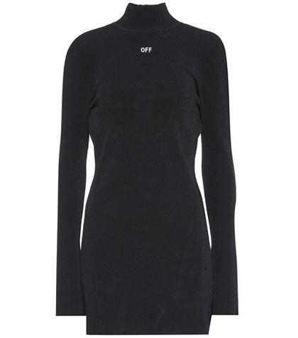 Off-white Angel Sexy Knitted Dress