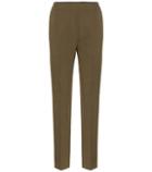 Fendi Kids Stretch-wool High-rise Pants